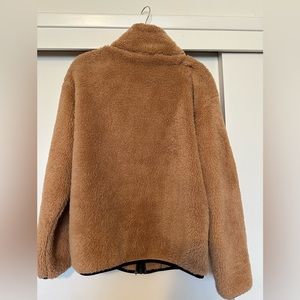 Pink Teddy zip up sweater